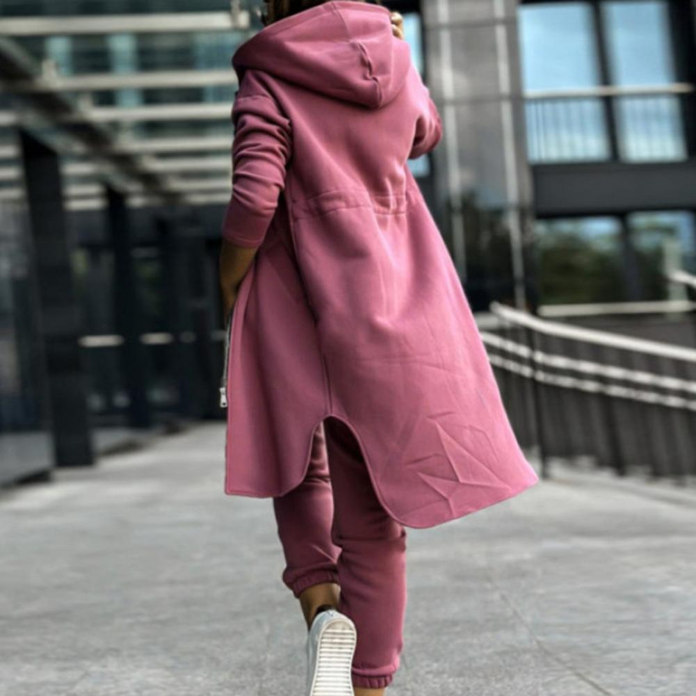 Pants Set Women Tracksuit Zipp - Winter Clothing Material recension och pris