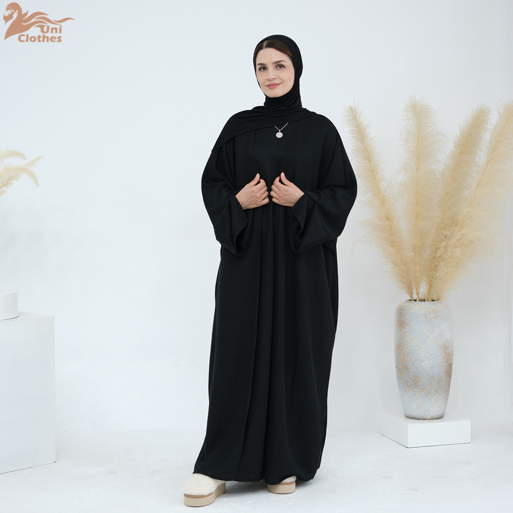 Abaya Thick Knitted Winter Fal - Winter Clothing Dubai recension och pris