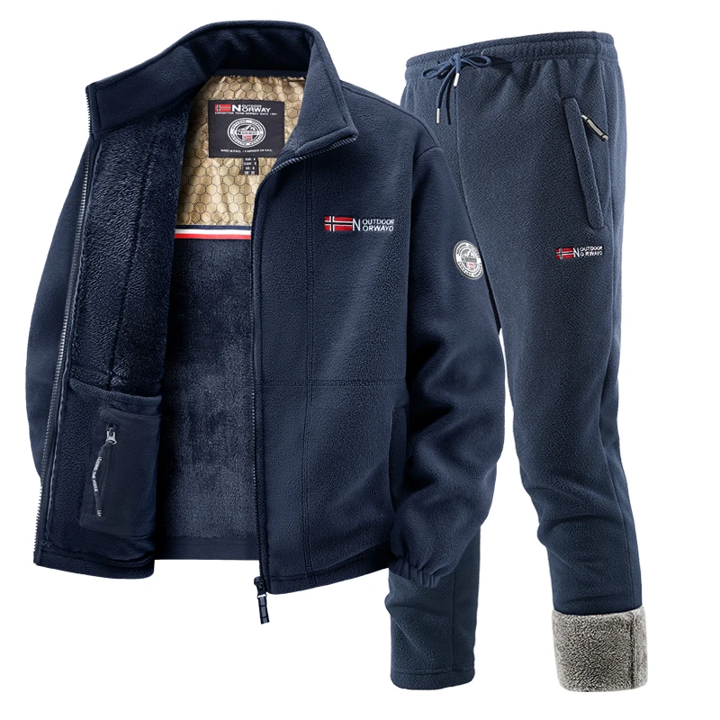 Mens Winter Fleece Tracksuit S - Winter Cloth recension och pris