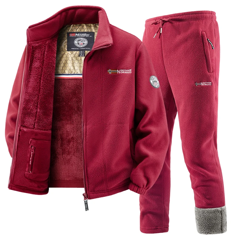 Mens Winter Fleece Tracksuit S - Winter Cloth recension och pris