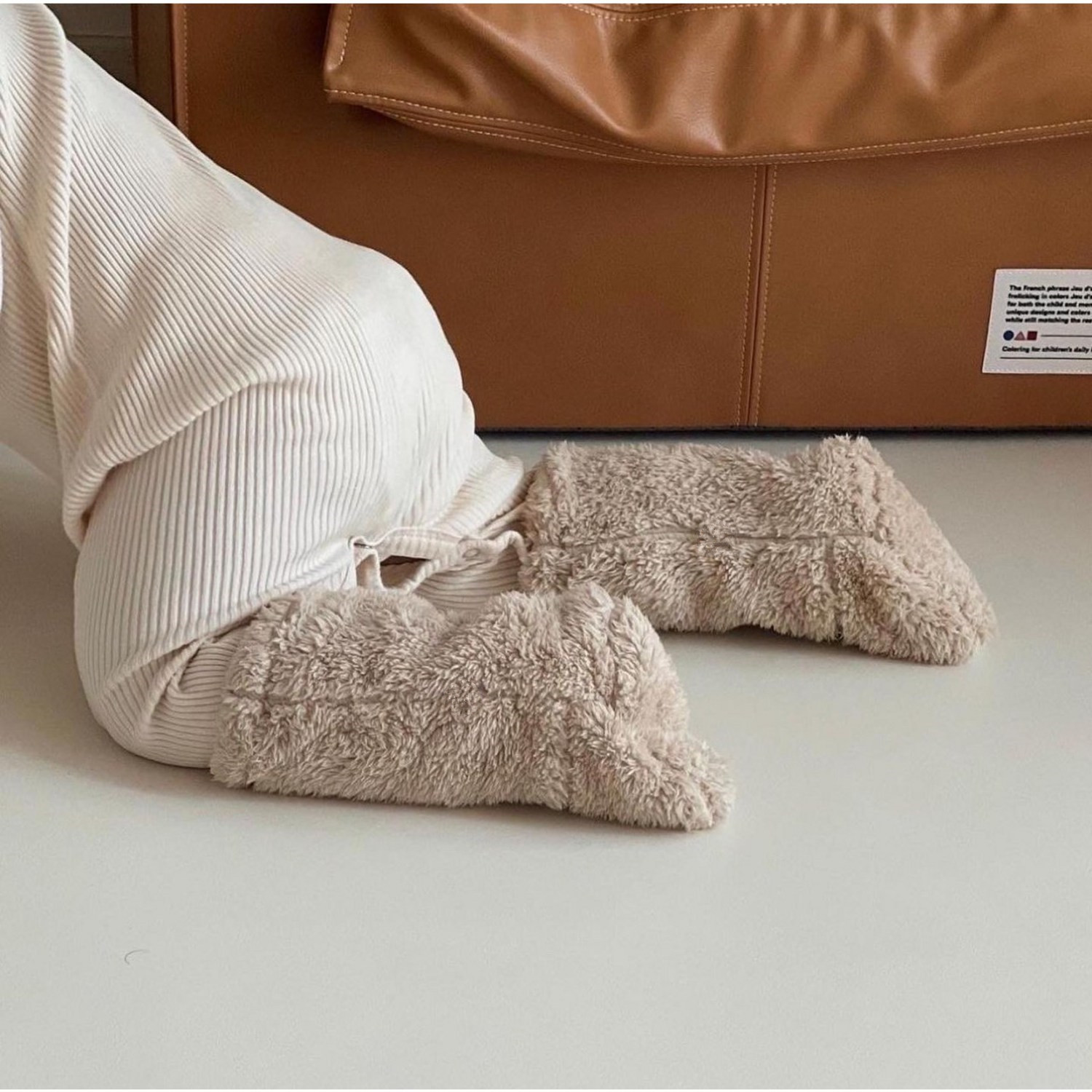 Warm Winter Baby Socks Coral F - Winter Clothing Newborn recension och pris