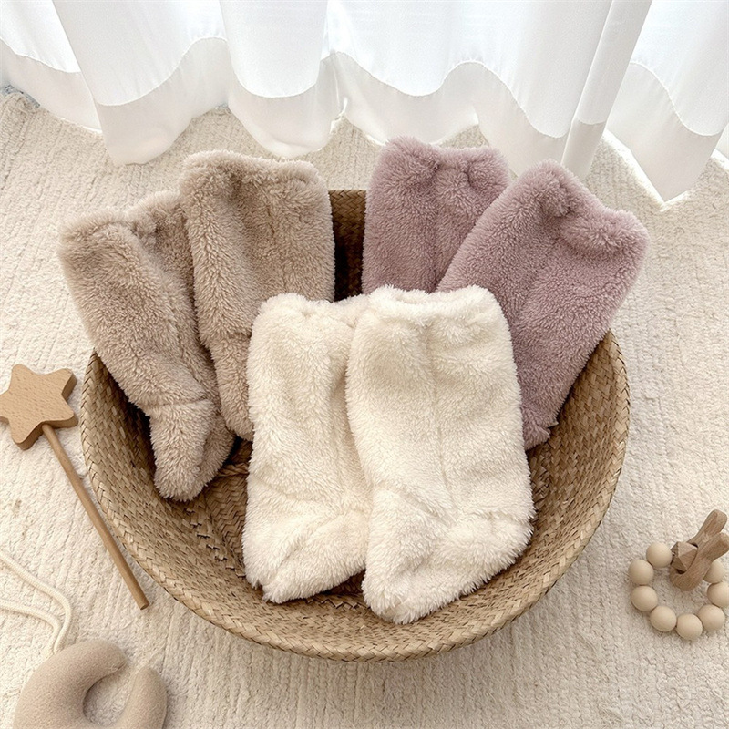 Warm Winter Baby Socks Coral F - Winter Clothing Newborn recension och pris