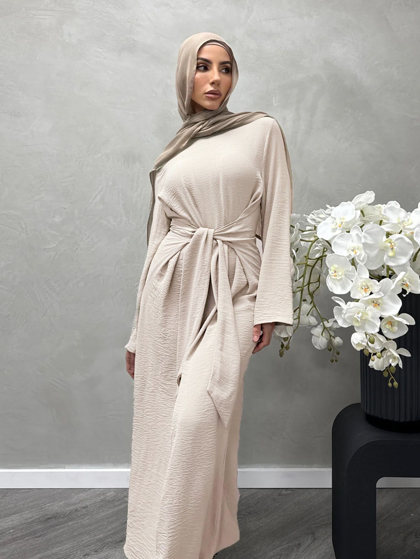 2025 Fashion Dubai Solid Belt  - Winter Clothing Dubai recension och pris