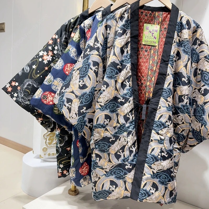 Winter Hanten Coats for Men Wo - Traditional Winter Japanese Clothing recension och pris