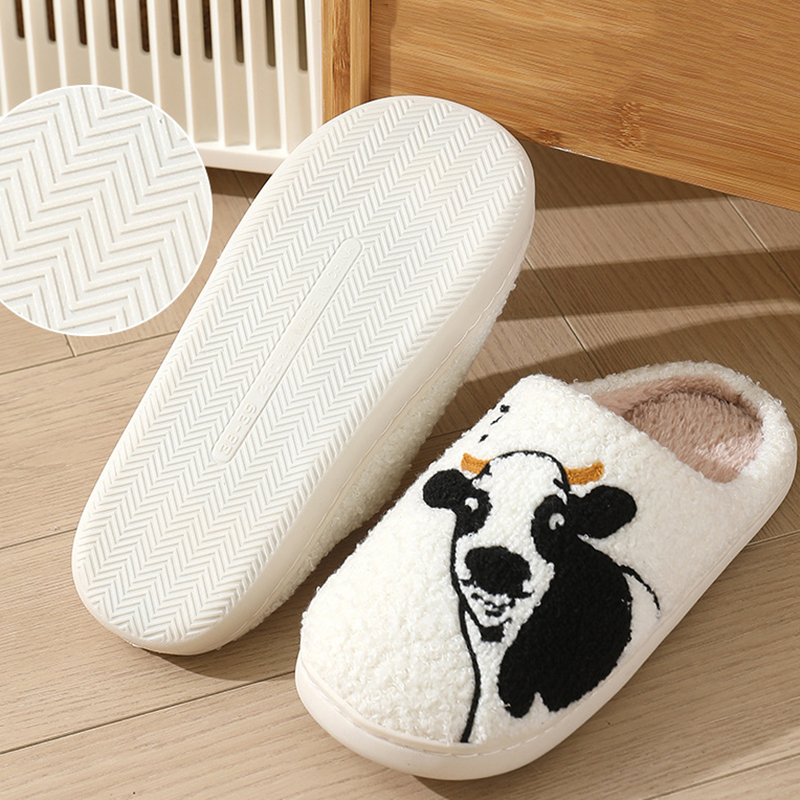 Cartoon Cow Pattern Cotton Sli - Winter Clothing Material recension och pris