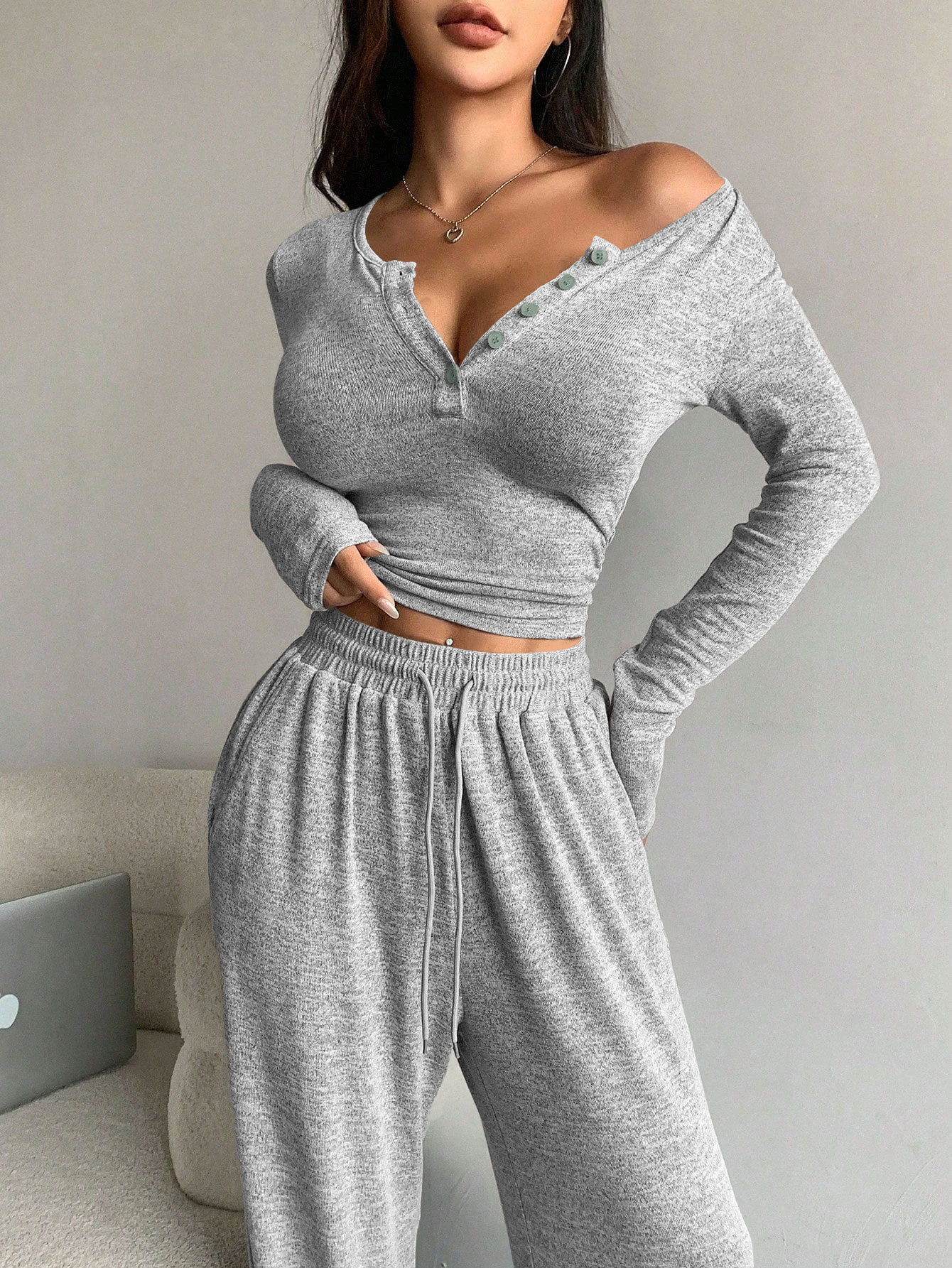 Women's Suit Warm Pajamas for  - Winter Cloth recension och pris