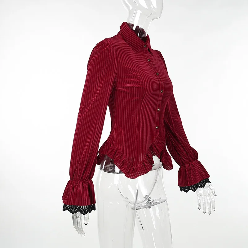 2025 New Vintage Red Corduroy  - Winter Clothing Trends 2025 recension och pris