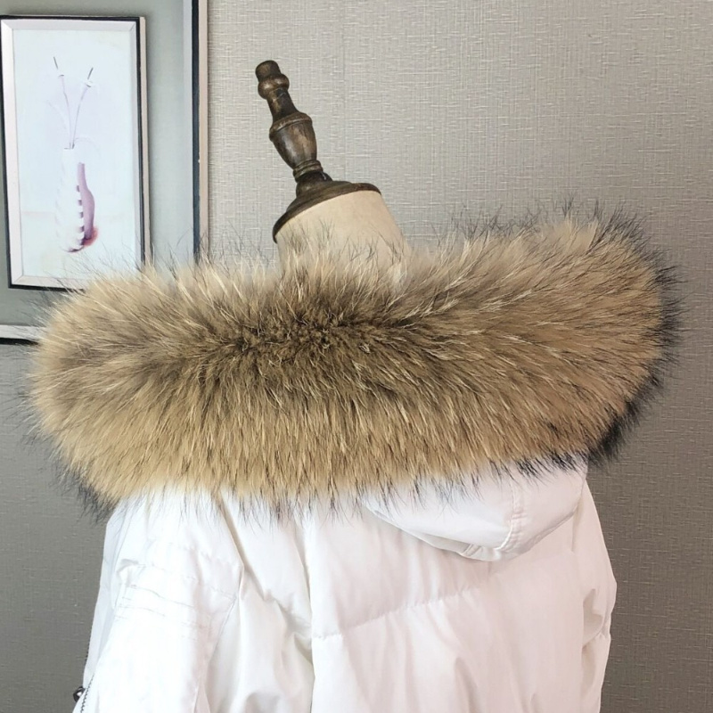 Real Fur Collar for Coat Parka - Jacket Winter Clothing recension och pris