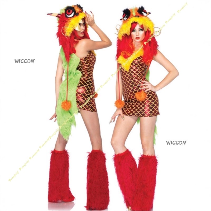 Big Bad Wolf Cat Cosplay Costu - Winter Cloth recension och pris