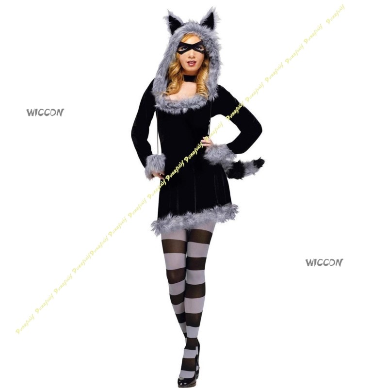 Big Bad Wolf Cat Cosplay Costu - Winter Cloth recension och pris