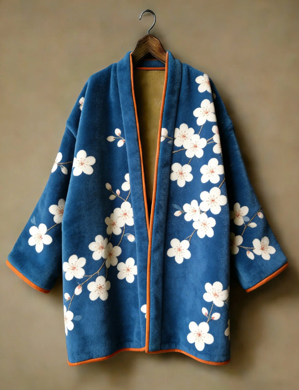 Japanese Kimono Haori Yukata S - Traditional Winter Japanese Clothing recension och pris