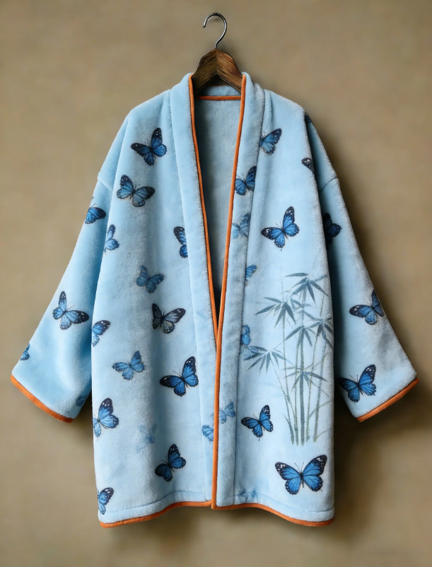 Japanese Kimono Haori Yukata S - Traditional Winter Japanese Clothing recension och pris