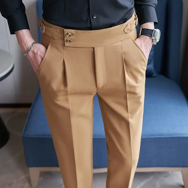 Men's Suit Pants, Fashion Slim - Winter Clothing Trends 2025 recension och pris