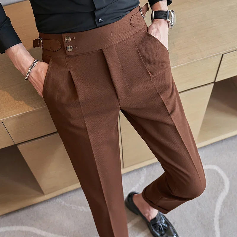 Men's Suit Pants, Fashion Slim - Winter Clothing Trends 2025 recension och pris