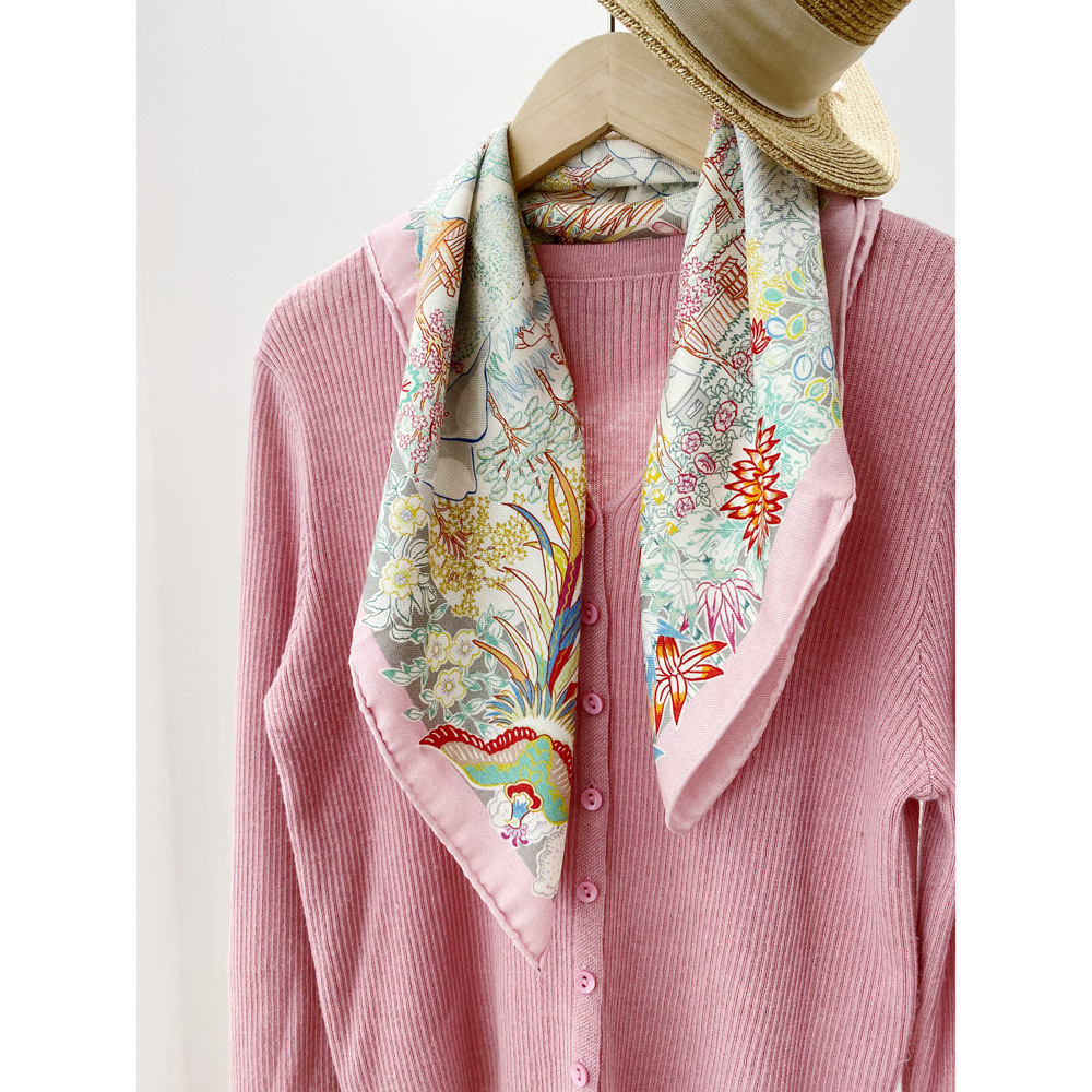 Double Face Scarf Women Silk W - Winter Clothing Hong Kong recension och pris
