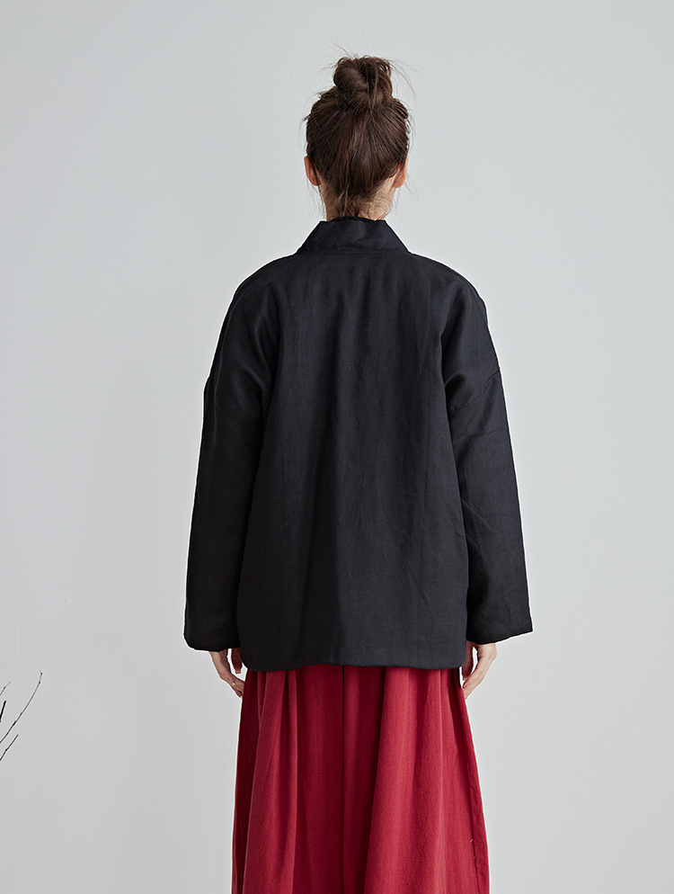 Chinese Style Cotton Outwear B - Traditional Winter Japanese Clothing recension och pris