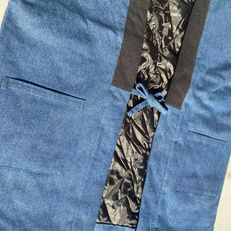 Men Women Denim Hanten Jacket  - Traditional Winter Japanese Clothing recension och pris