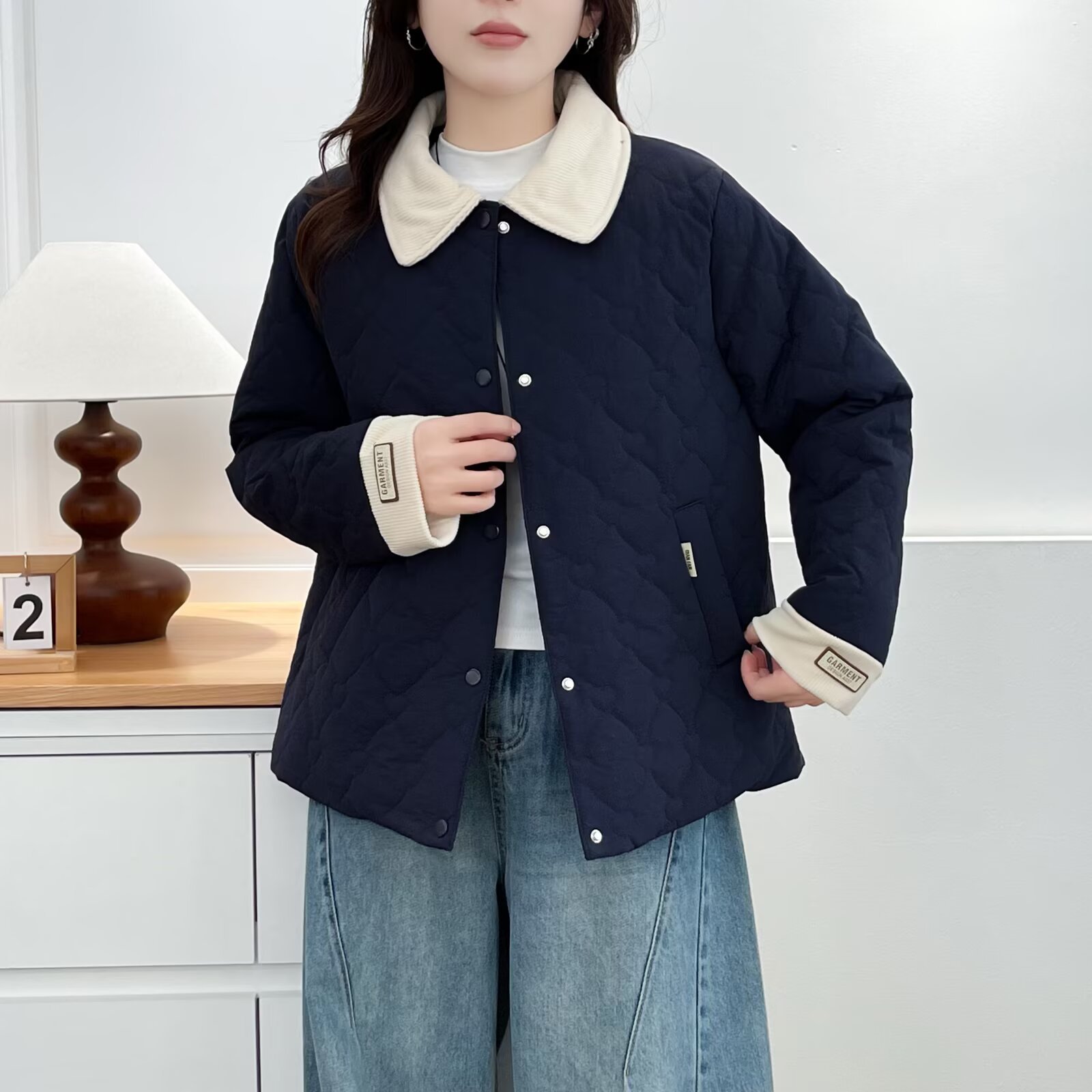 XXXXL Fashion Plus Size Woman  - Jacket Winter Clothing recension och pris