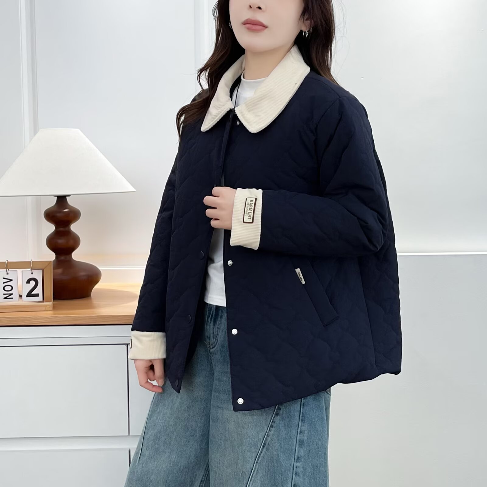 XXXXL Fashion Plus Size Woman  - Jacket Winter Clothing recension och pris