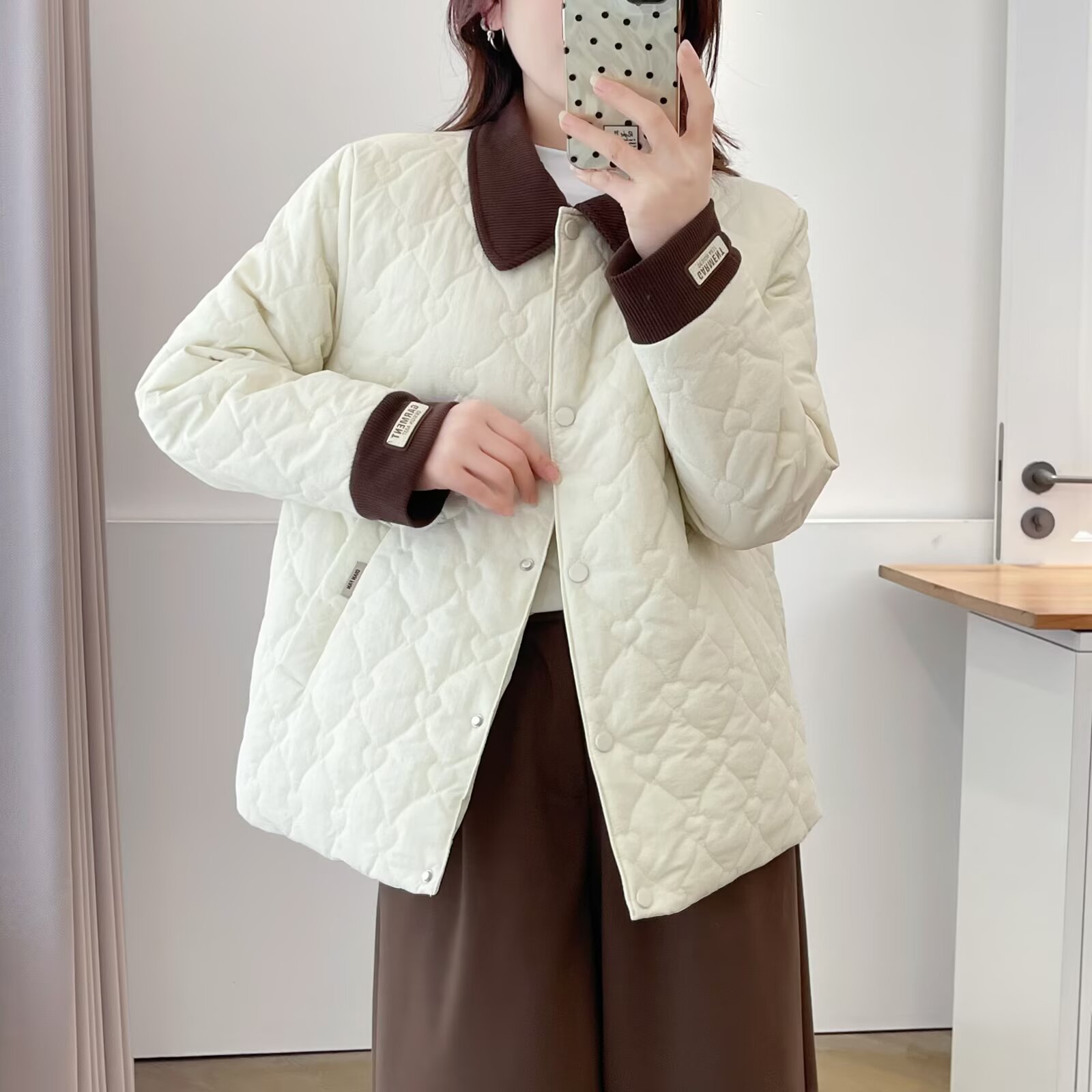 XXXXL Fashion Plus Size Woman  - Jacket Winter Clothing recension och pris