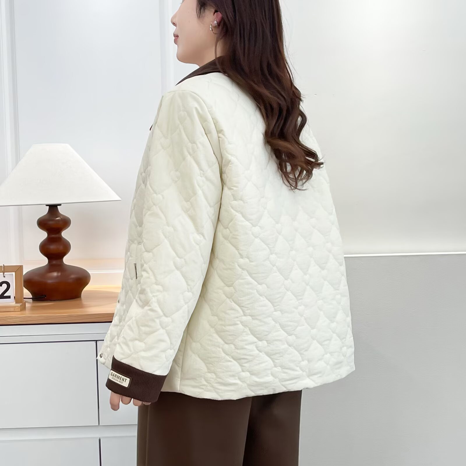 XXXXL Fashion Plus Size Woman  - Jacket Winter Clothing recension och pris