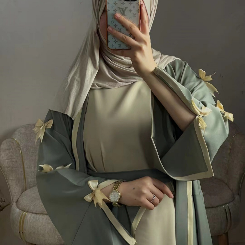 Muslim Abaya Dubai Luxury Eid  - Winter Clothing Dubai recension och pris