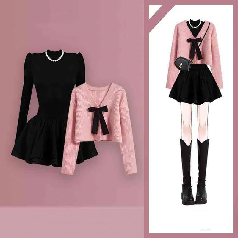 Women Graceful Pink Short Swea - Winter Clothing Material recension och pris