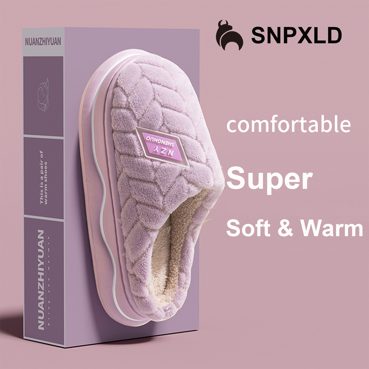 Winter Home Slippers for Women - Winter Clothing Material recension och pris
