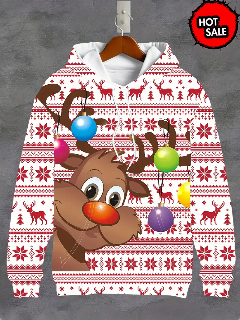 Christmas Unisex Hooded Sweats - Winter Clothing Kids Sale recension och pris