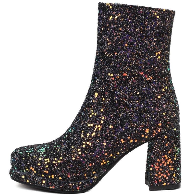 Luxury Sequined Women Ankle Bo - Winter Cloth recension och pris