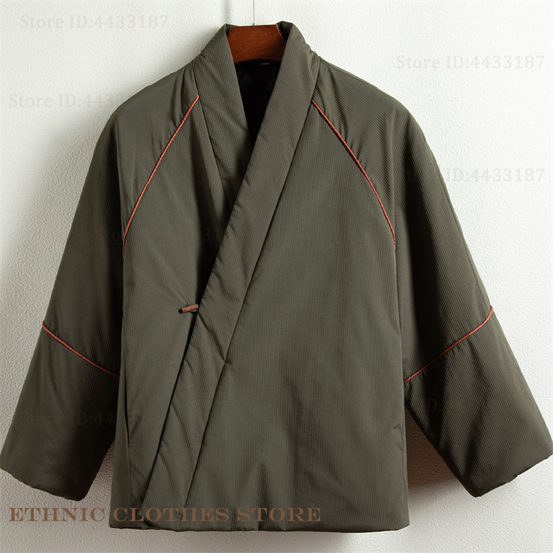Large Size 3XL 4XL Male Cotton - Traditional Winter Japanese Clothing recension och pris
