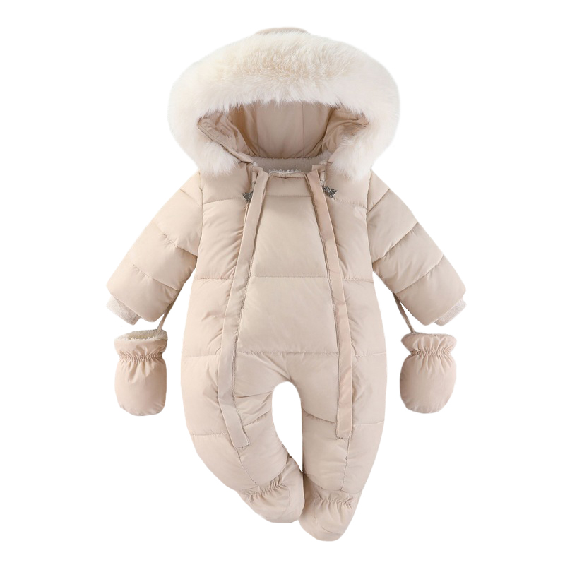 Winter Newborn Baby Romper Wit - Winter Clothing Newborn recension och pris