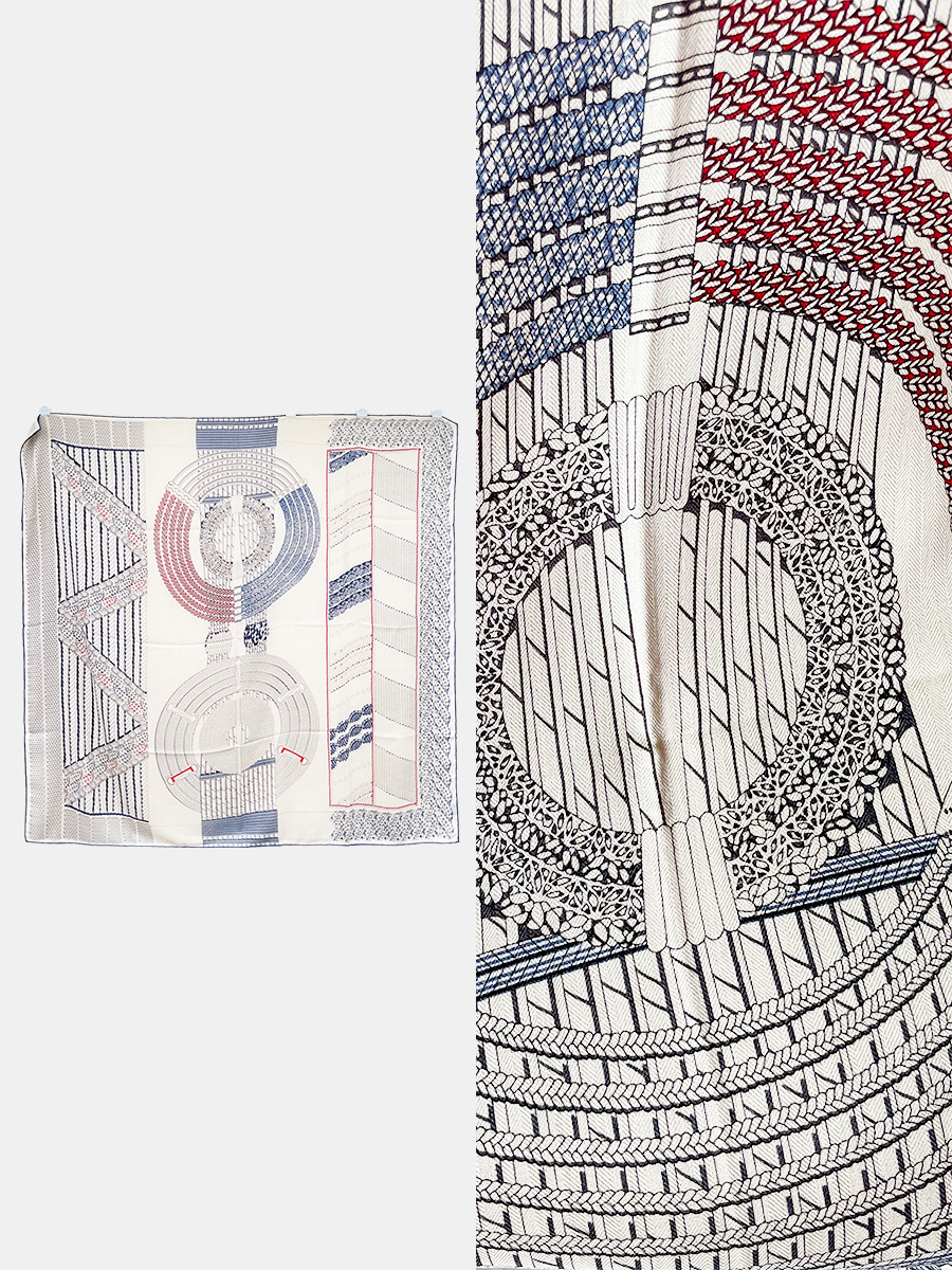 Silk Wool Scarf Luxury Designe - Winter Clothing Hong Kong recension och pris