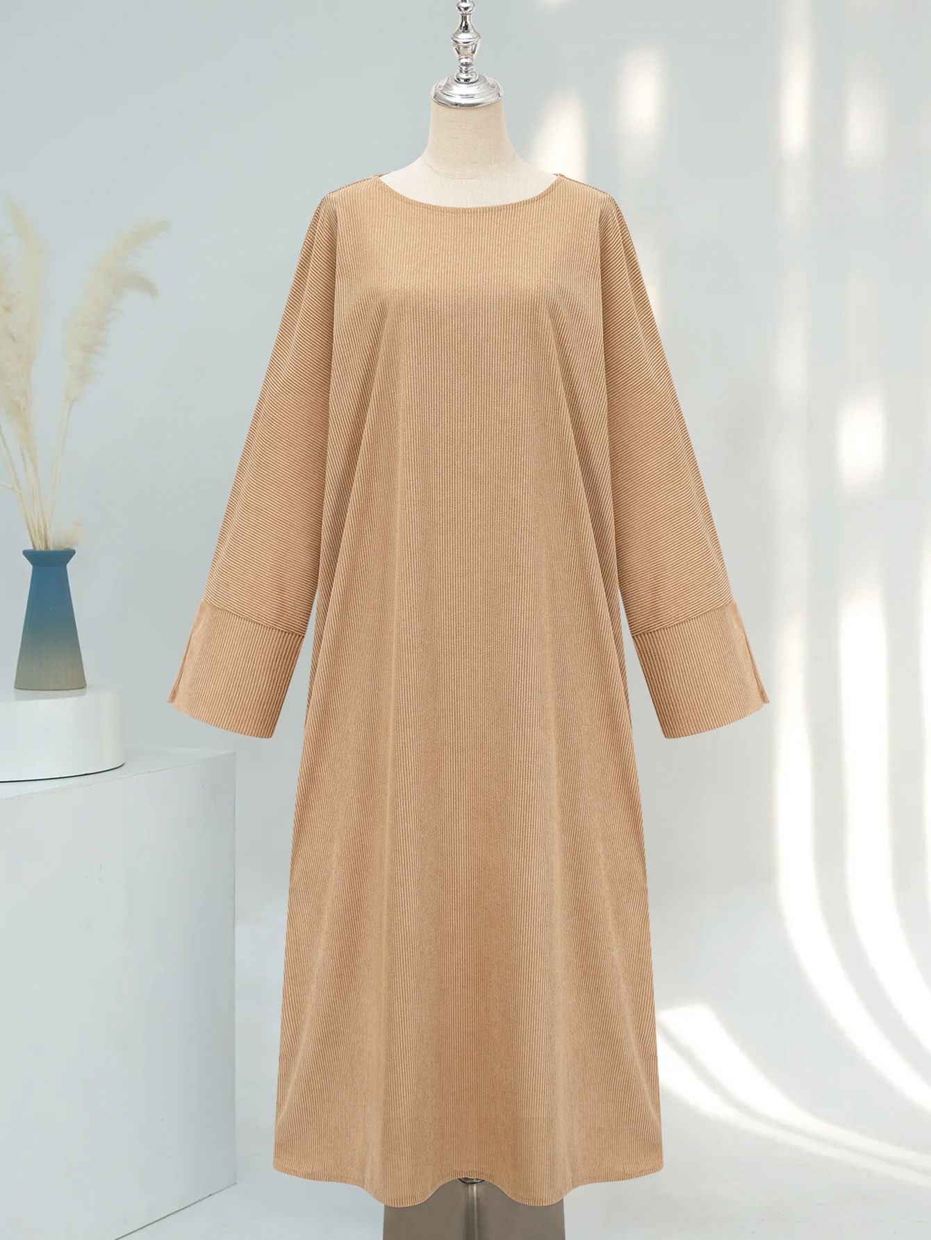 Corduroy Ramadan Dubai Abaya D - Winter Clothing Dubai recension och pris