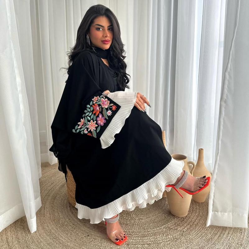 Abaya Dubai Luxury Arabic Embr - Winter Clothing Dubai recension och pris