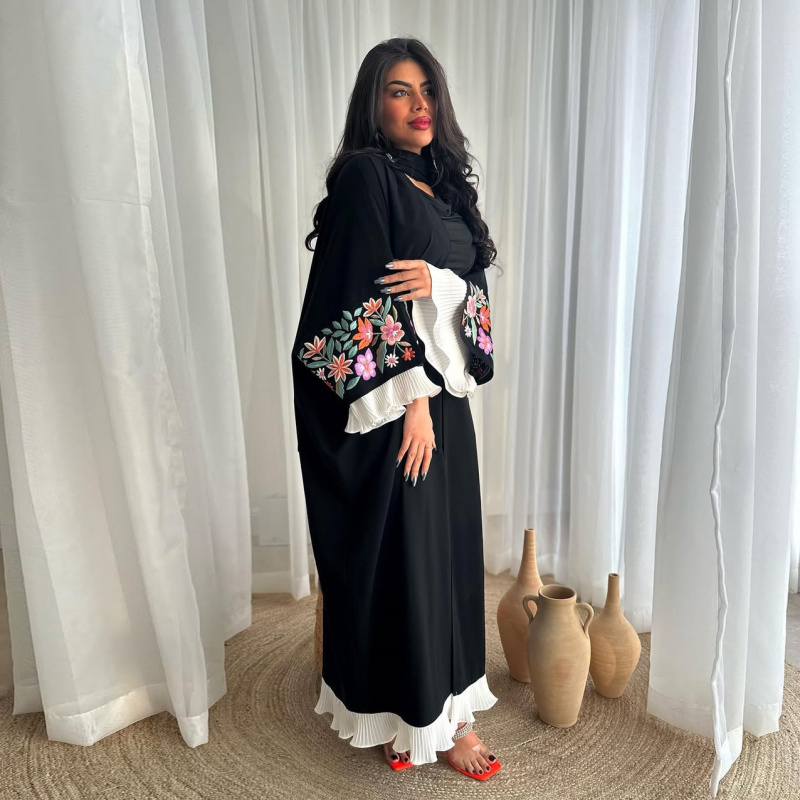 Abaya Dubai Luxury Arabic Embr - Winter Clothing Dubai recension och pris