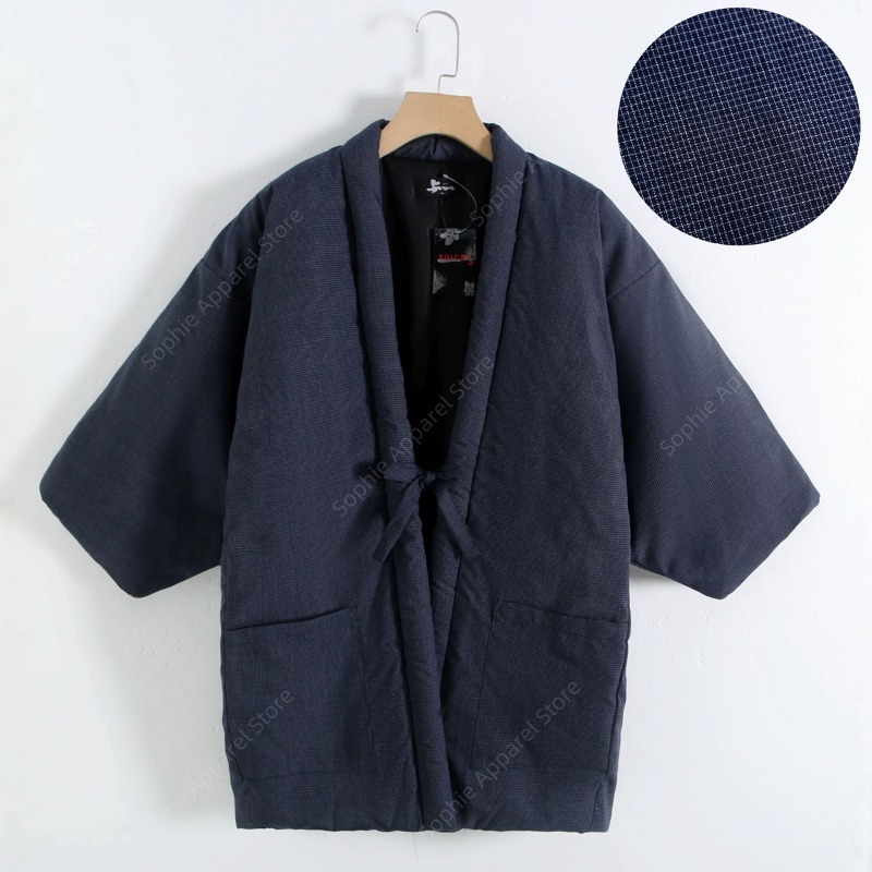 Winter Hanten Men Jacket Japan - Traditional Winter Japanese Clothing recension och pris